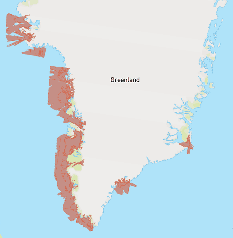 Greenland Wireless Coverage