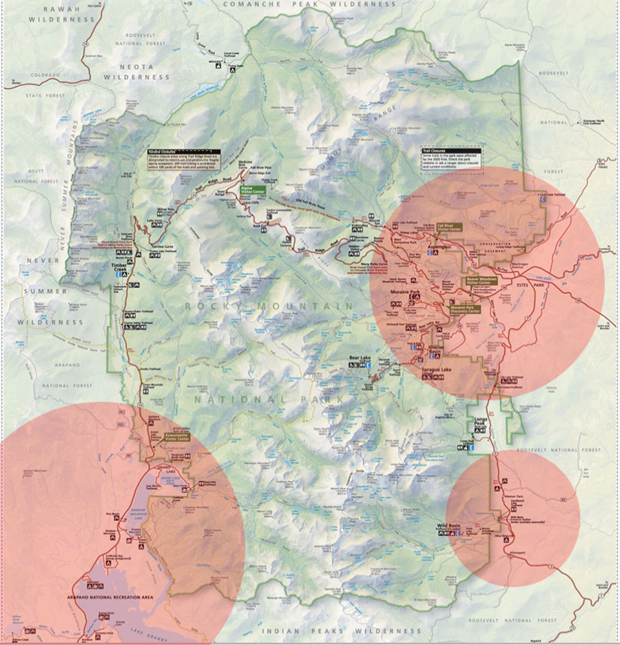 Rocky Mountain National Park Coverage
